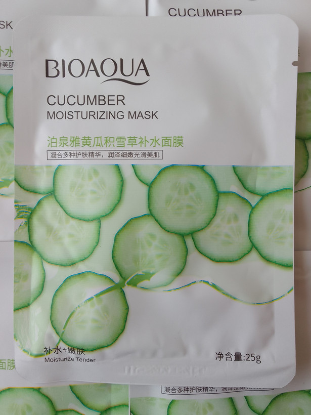 ماسک ورقه ای صورت آبرسان خیار بیواکوا