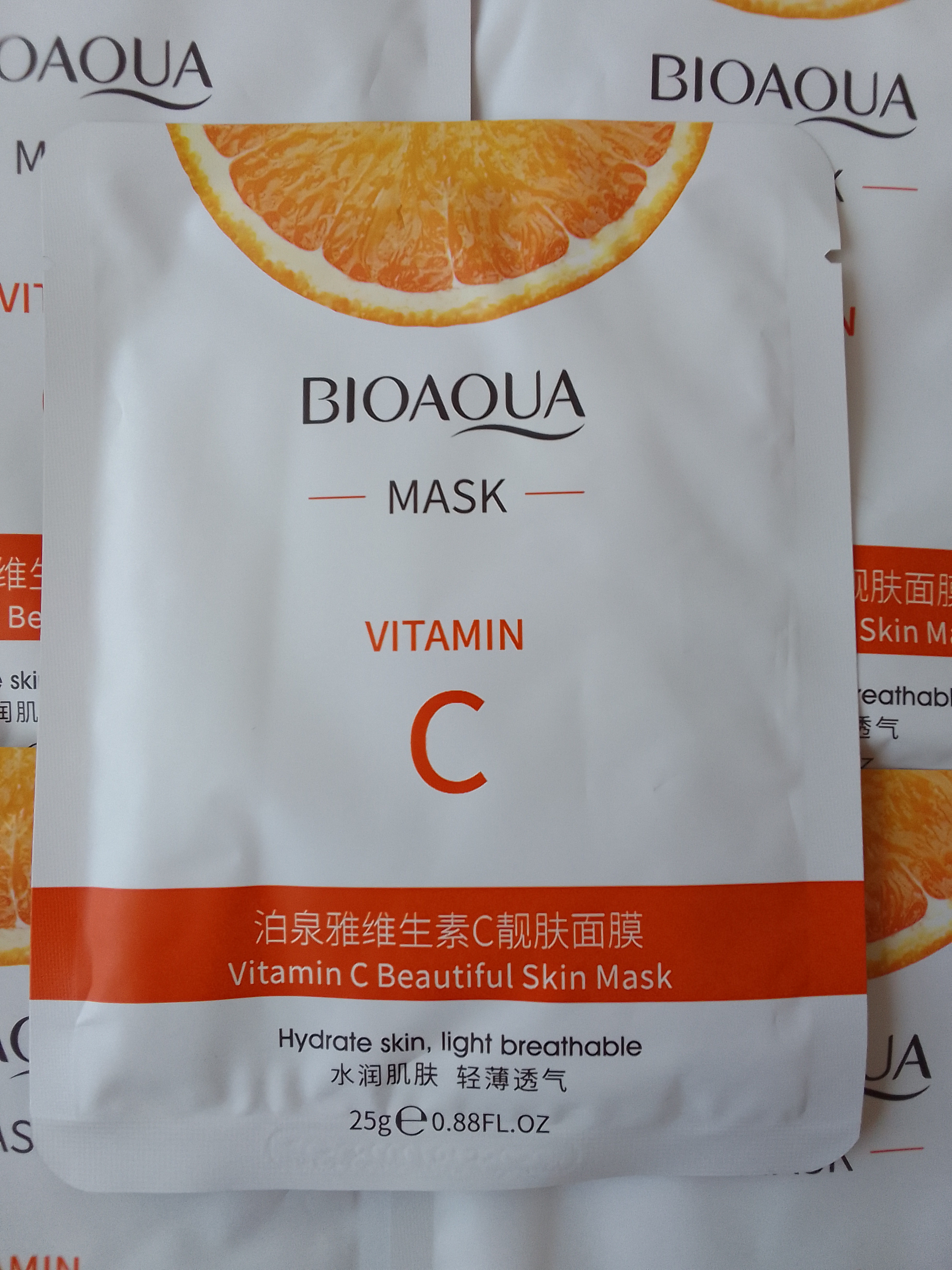 ماسک ورقه ای ویتامین سی بیواکوا