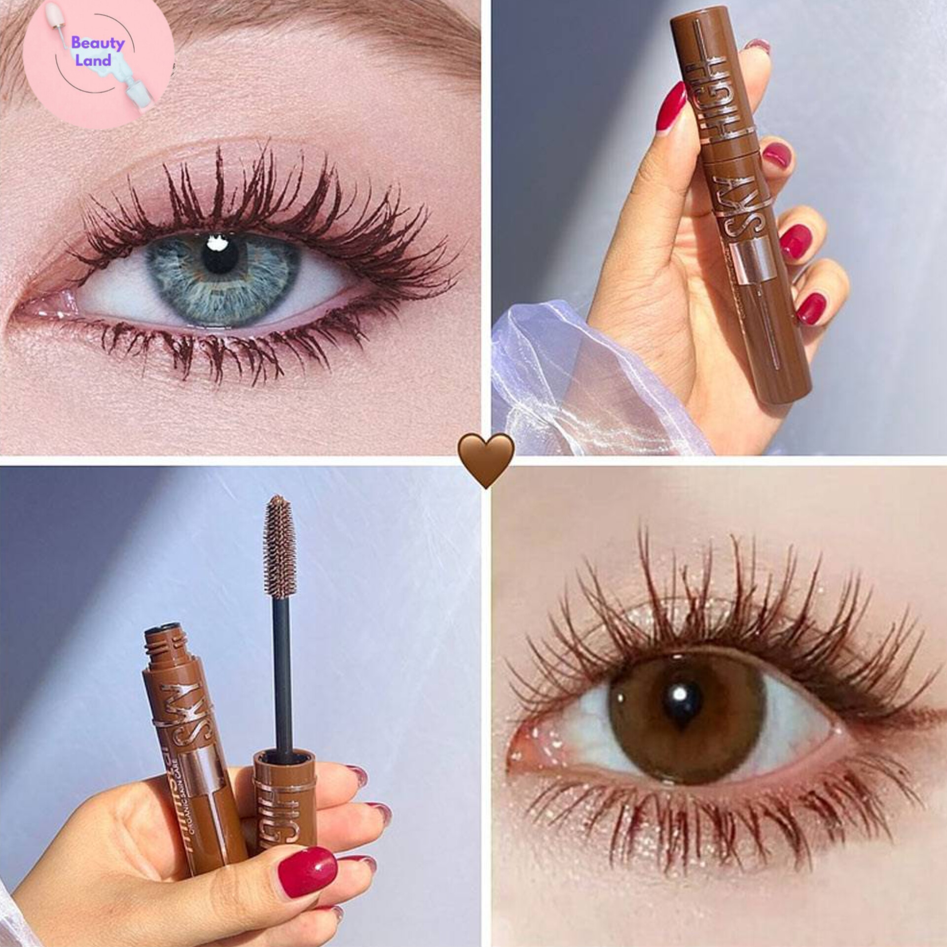 ریمل قهوه ای میسلارا